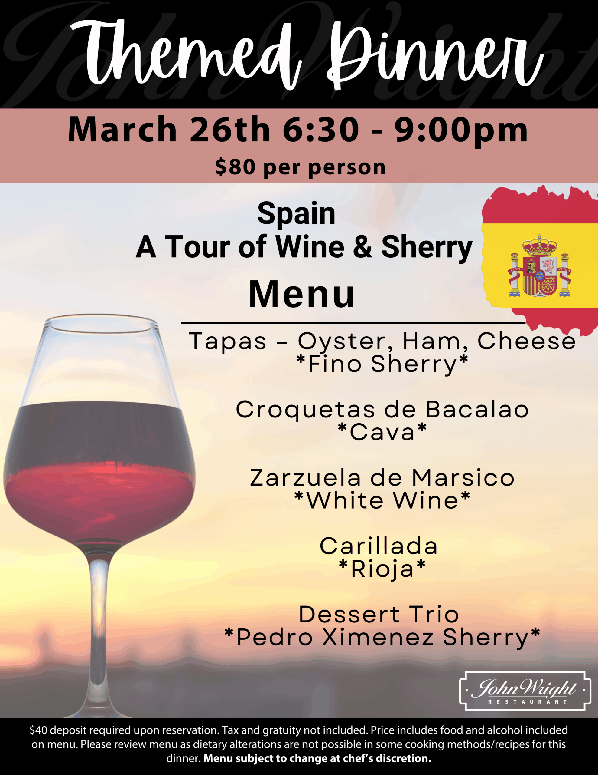 MARCH 2026 A Tour of Wine & Sherry (1)