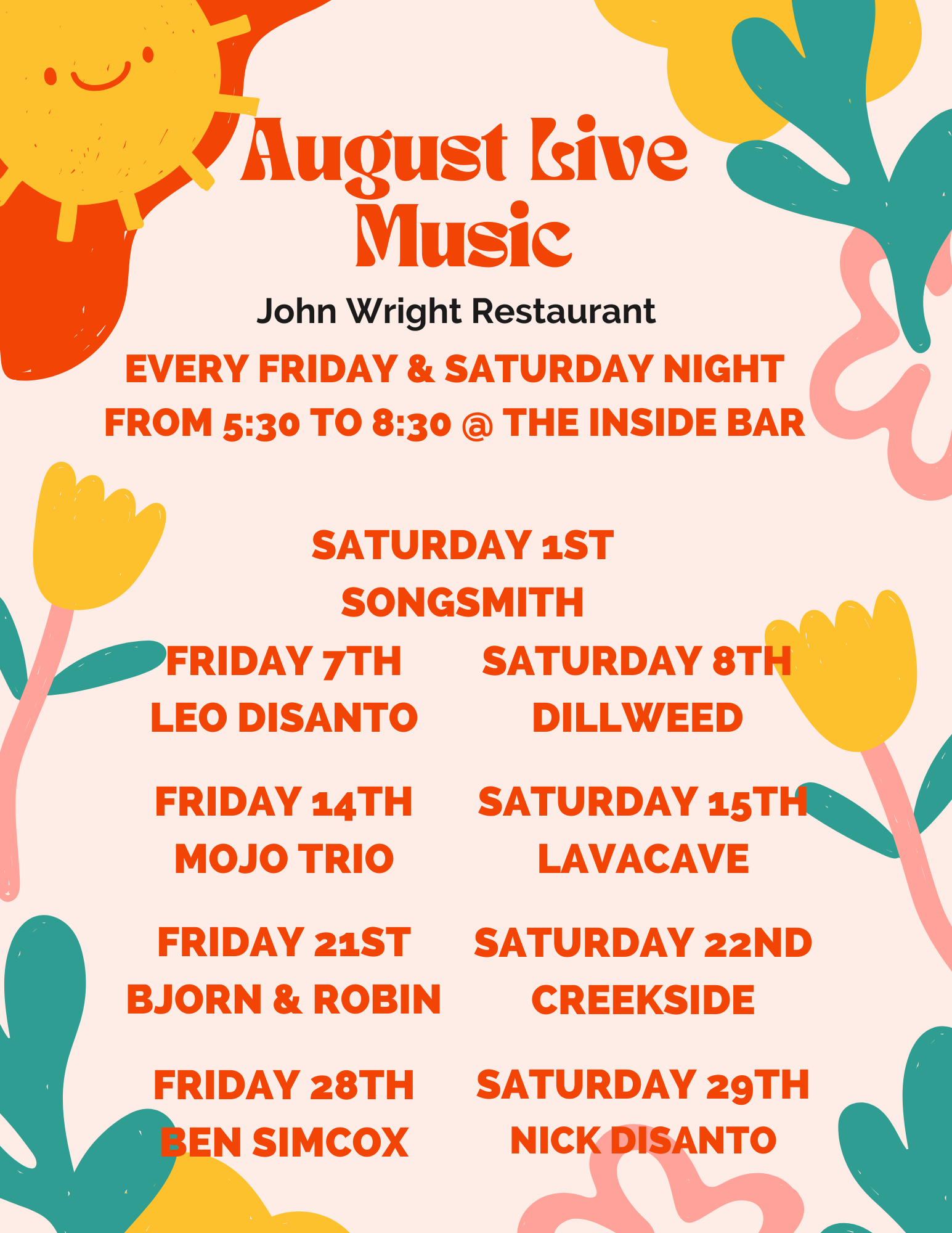 August Live Music (1)